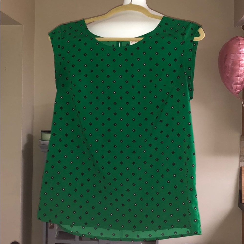 Green Blouse from Target